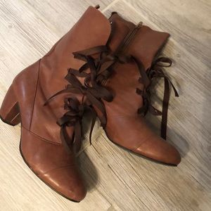 Anthropologie All Black booties